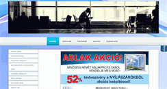 Desktop Screenshot of ablak-nyilaszaro.hu